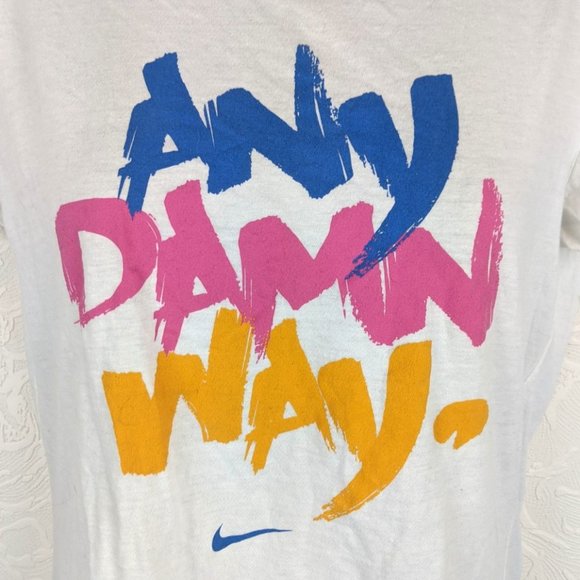 NIKE Womens Any Damn Way Graphic Tee - Picture 2 of 4